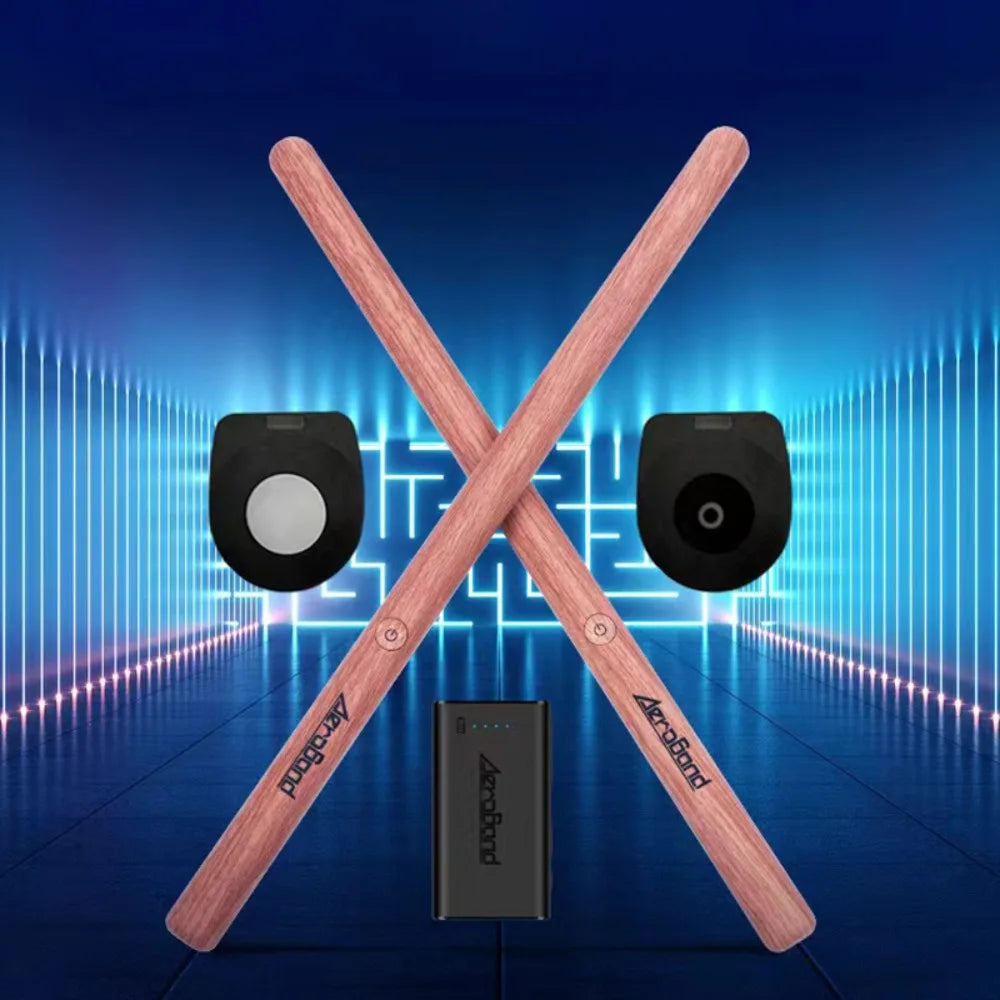 Aeroband Portable Intelligent Virtual AR Air Drum Set - 7 Drum Tactile PVC Toy with Bluetooth eprolo