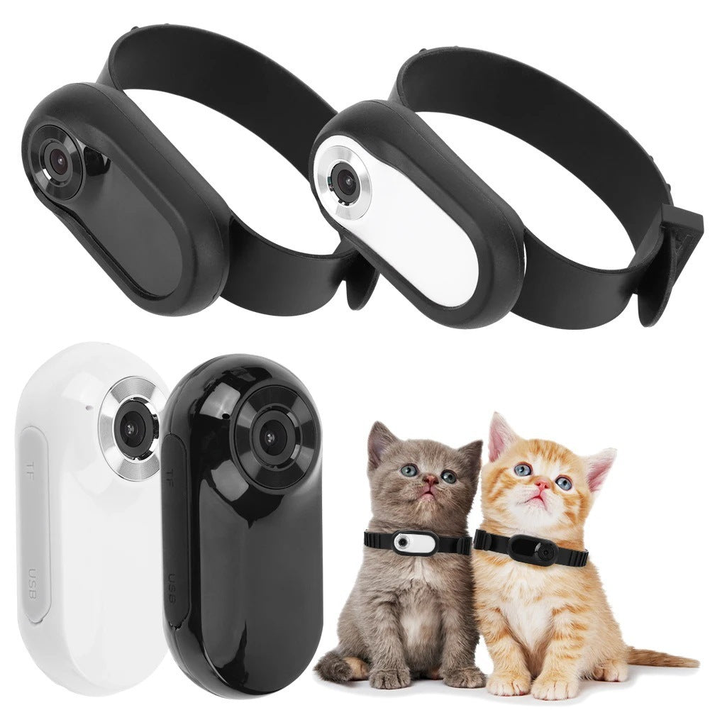 Portable HD Pet Collar Camera & Cycling Recorder – 1080P, Magnetic Clip eprolo