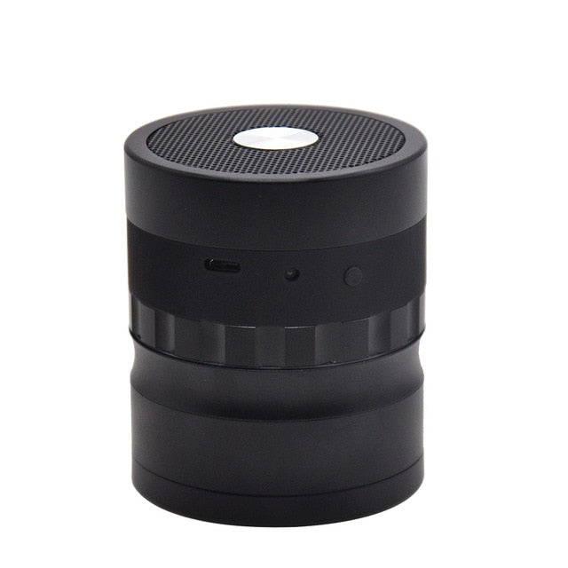 SDYX6300 Bluetooth Tobacco Grinder Speaker, 62mm Diamond Teeth, 4-Layer Aluminum eprolo