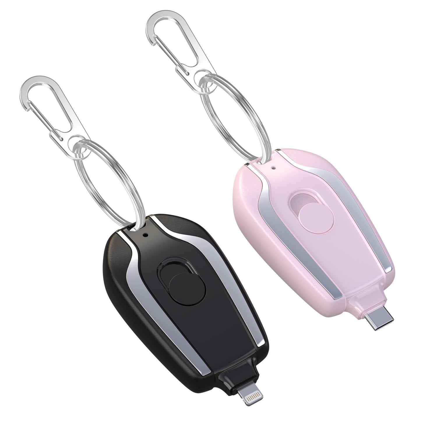 Mini Key Chain Portable Charging Power Bank 1500mAh Wireless Emergency Power eprolo