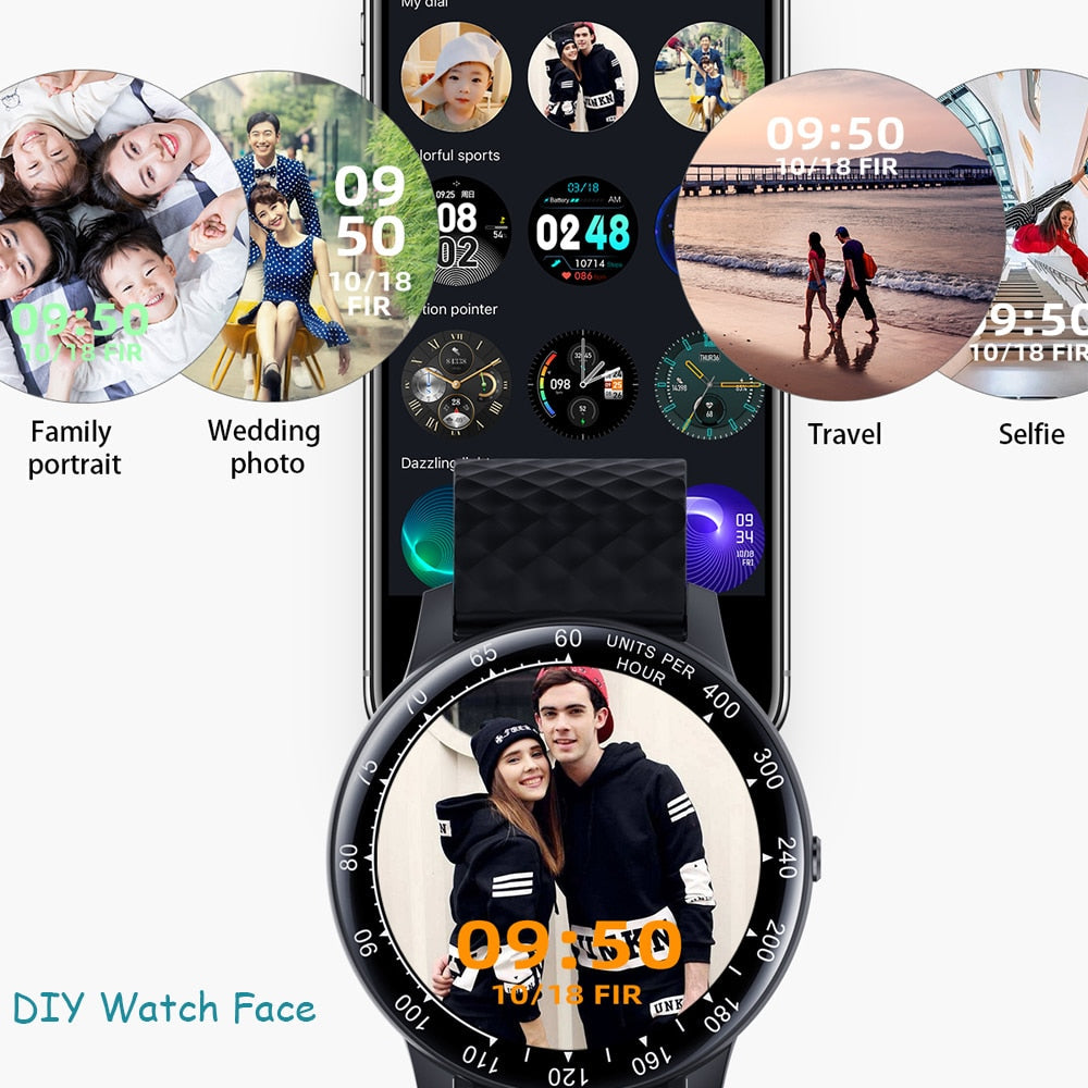LOKMAT Smartwatch for Men & Women, Fitness Tracker with Heart Rate Monitor, Blood Pressure, IP68 Waterproof eprolo