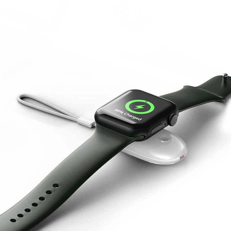 DM-28 Portable Magnetic Wireless Power Bank 1000mAh for Apple Watch & Galaxy Watch Fast Charging eprolo