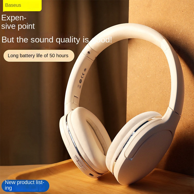 Baseus D02 PRO Wireless Bluetooth Headphones HiFi Bass Gaming Headset Sports eprolo