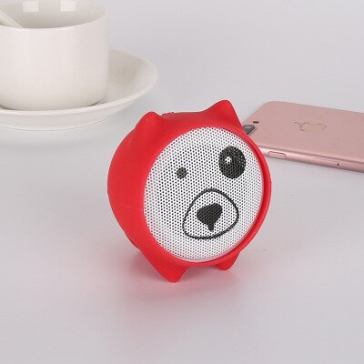 JY-1W Cartoon Mini Bluetooth Speaker TWS Wireless Hands-Free 4 Colors eprolo