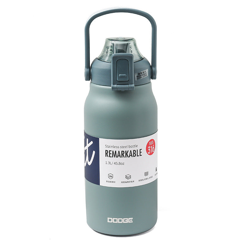 Dodge DB-21693-MCM 1.3L/1.7L Stainless Steel Thermos Bottle Insulated Large Cup eprolo