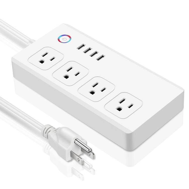 UseeLink Tuya WiFi Smart Power Strip – 4 Smart Outlets + 4 USB eprolo