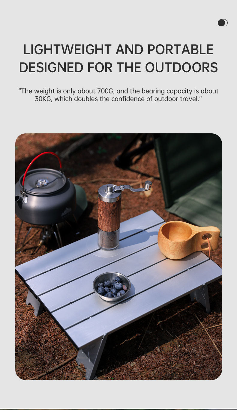 Ultralight Foldable Aluminum Camping Table – Portable & Waterproof eprolo