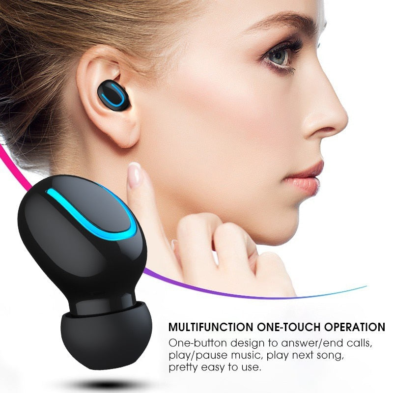 T33 ANC Bluetooth 5.0 Earbuds, TWS Wireless Headphones, Single/Binaural Mode eprolo
