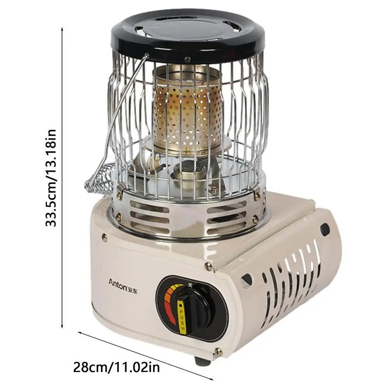 Anton Gas Heater Stove – Camping & Home Heat Oven Burner, Portable eprolo