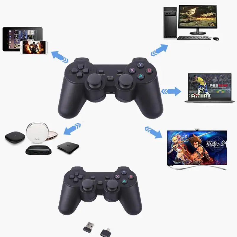 Cewaal 2.4G Wireless Gamepad for PS3/Android/Windows/TV Box - Black eprolo