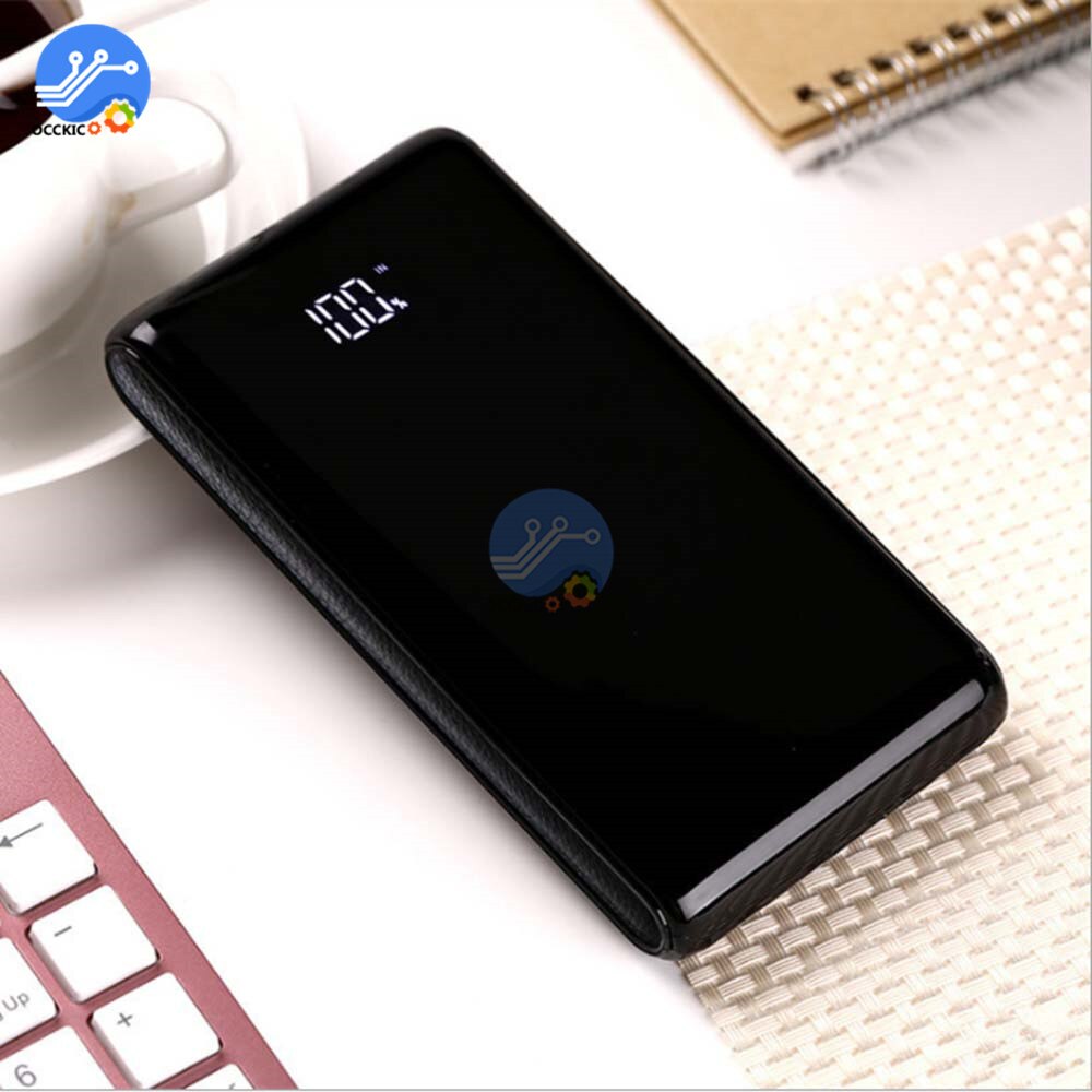 DIY 6x18650 Power Bank Case Shell with LCD, USB & Type-C Charger eprolo