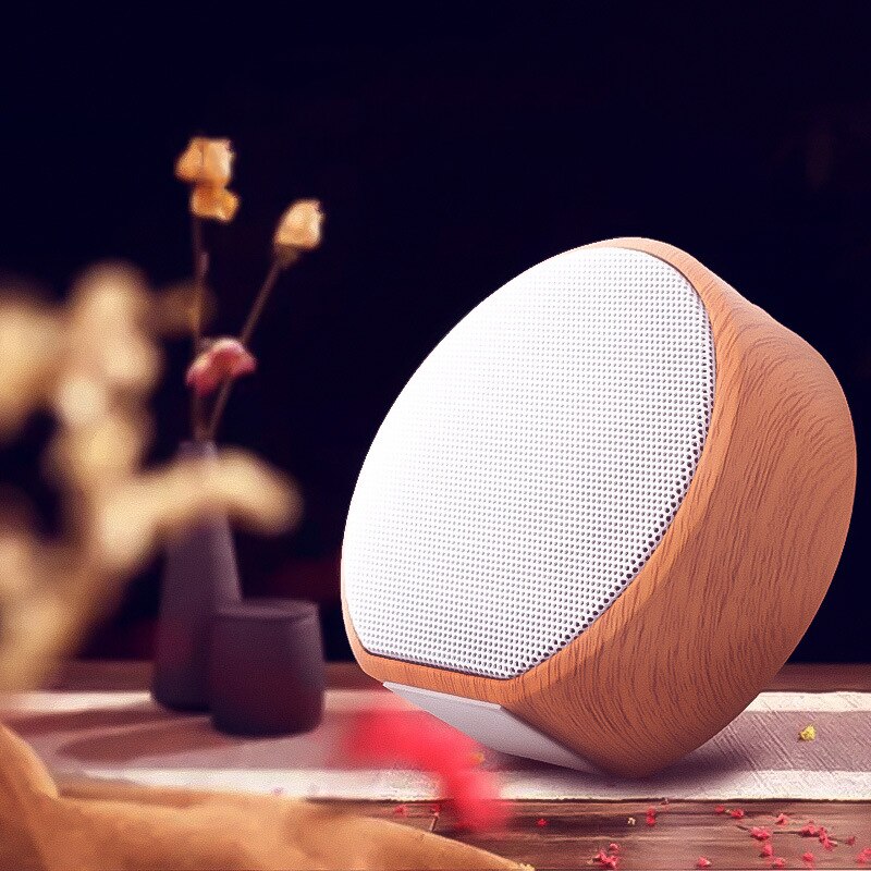 A60 Retro Wooden Bluetooth Speaker, Mini Subwoofer, USB, TF Card, AUX, 3W Output eprolo