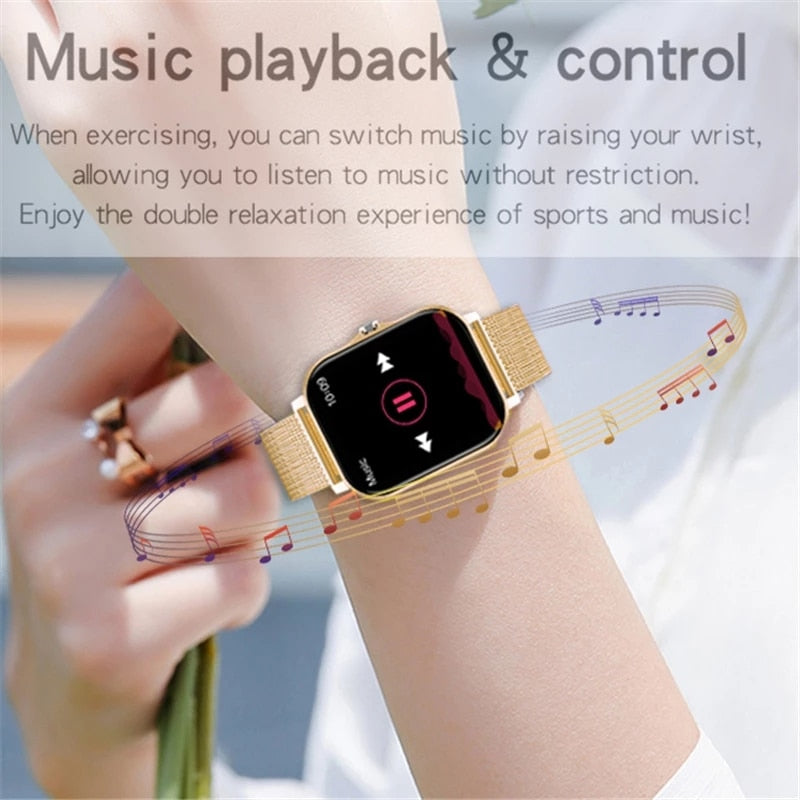 LIGE Smartwatch 1.69" Fitness Tracker Bluetooth Call Heart Rate Monitor eprolo