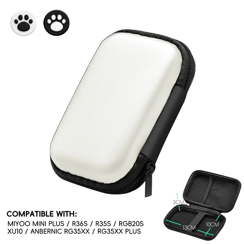 Protective EVA Hard Shell Bag for R35S R36S RG35XX Handheld Game Consoles eprolo
