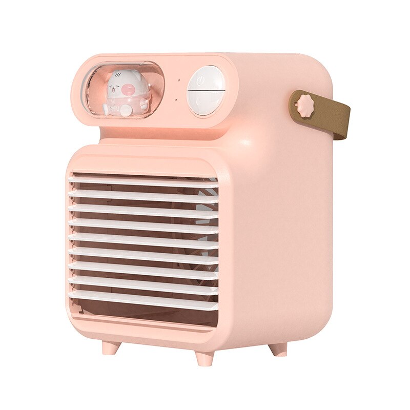 ICARER FAMILY F06 Super Cool Cute Air Cooler Fan - Portable USB Rechargeable Mini Desktop Spray Fan eprolo