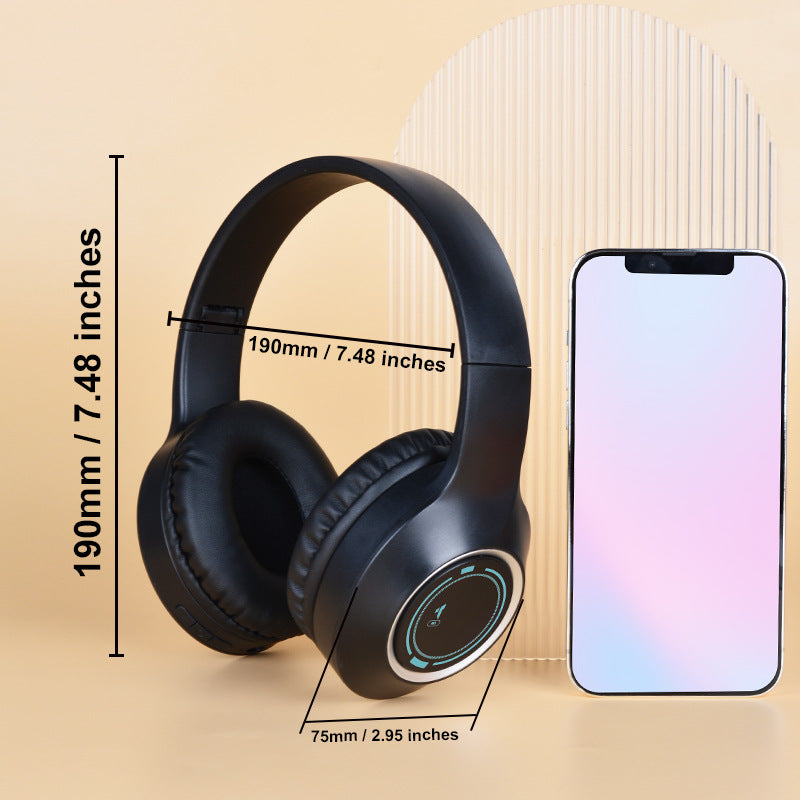 Wireless Foldable Bluetooth Headphones w/ Mic 40mm Speaker 4H Playtime eprolo