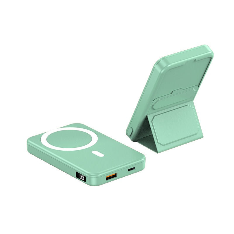 A27-1 10000mAh Magnetic Wireless Power Bank 22.5W Fast-Charger & Stand - Lumic Deals