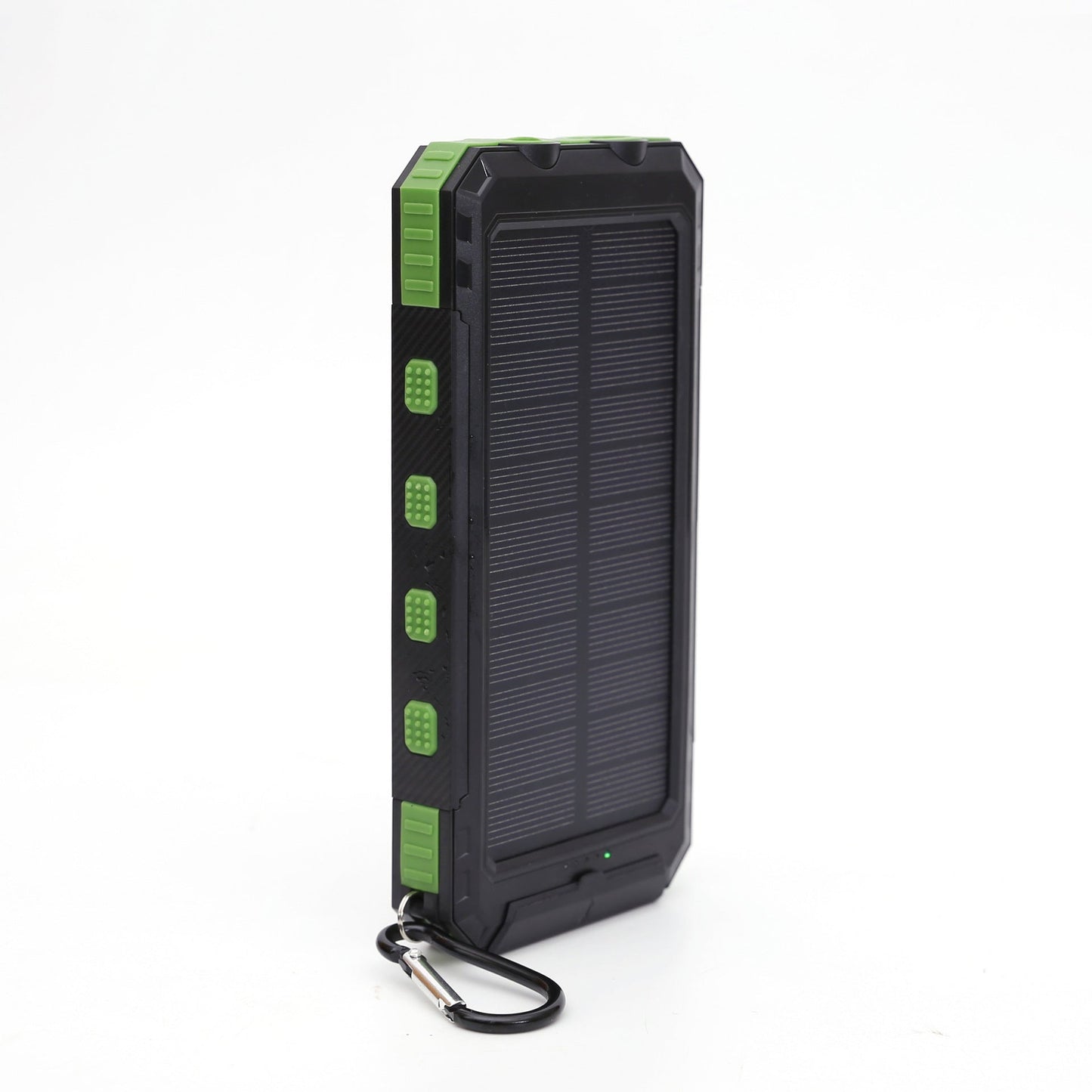 Ultra Thin 20000mAh Solar Power Bank Waterproof Dual LED Flashlights Compass eprolo