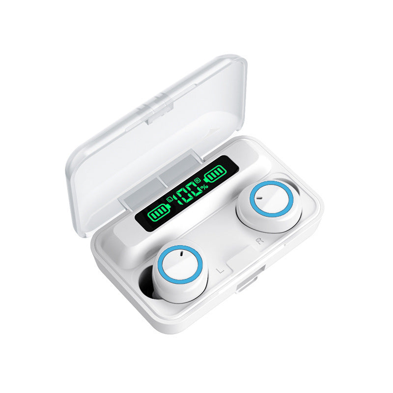 F9 Wireless TWS Bluetooth 5.1 Earbuds LED Display Power Bank Touch Control IPX7 eprolo