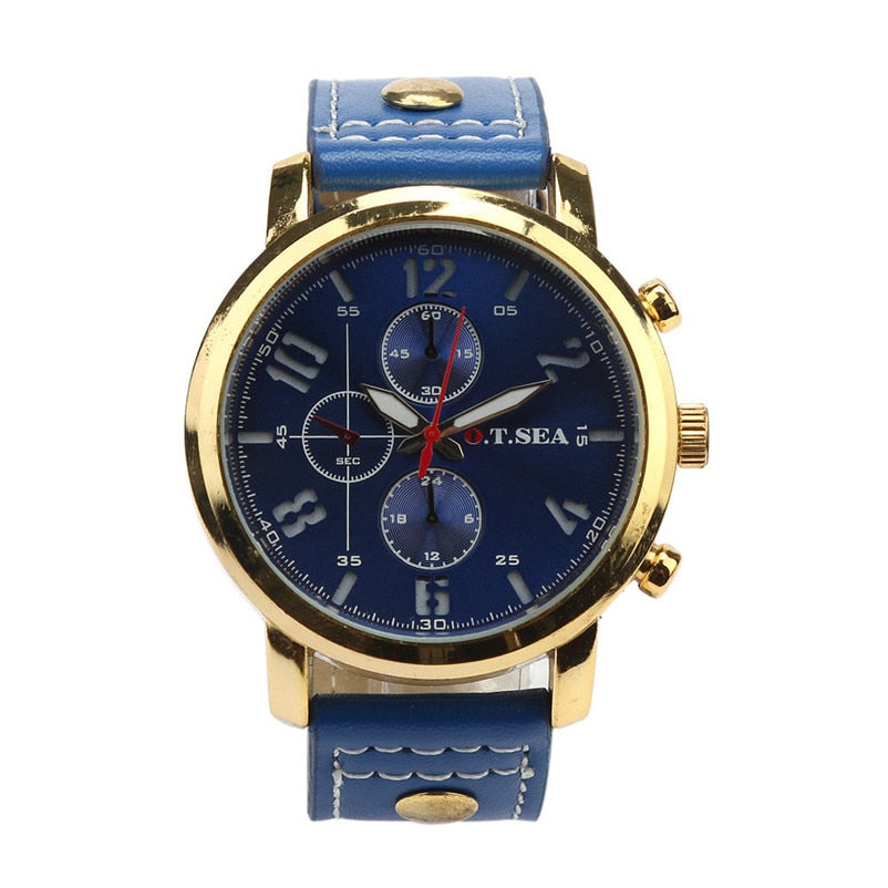 O.T.SEA Men's Military Sports Watch - Quartz Analog Casual Wristwatch for Men