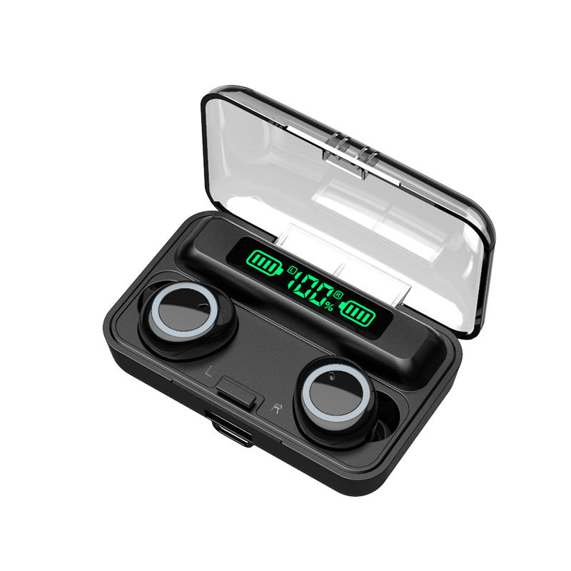 F9 Wireless TWS Bluetooth 5.1 Earbuds LED Display Power Bank Touch Control IPX7 eprolo