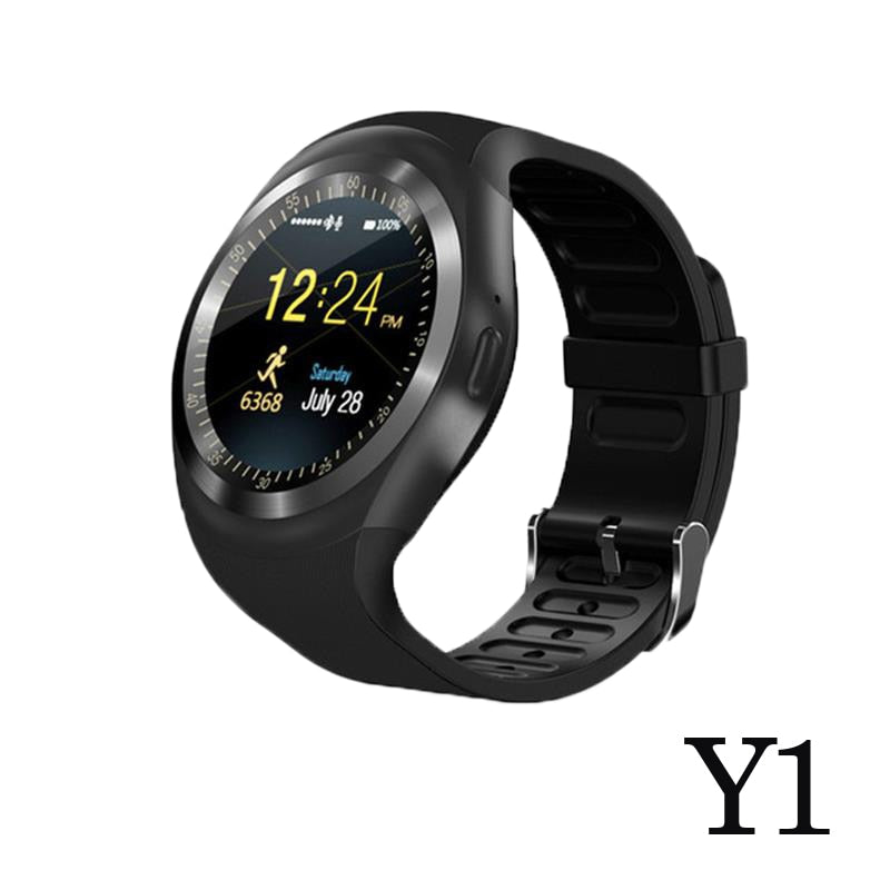 Y1HR Smartwatch with Heart Rate Monitor, GSM Call, Fitness Tracker, Pedometer, Sleep Monitor eprolo