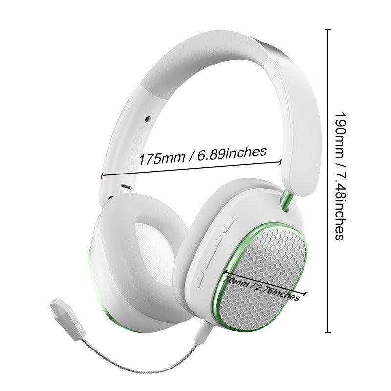 M12 Bluetooth Headset Wireless ANC Noise-Cancelling Headphones 40MM Speaker eprolo