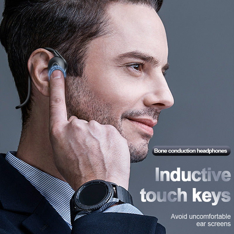 M1 Bone Conduction Bluetooth Headset - True Stereo, Lightweight, IPX5 Waterproof for Gaming, Running, and Sports eprolo
