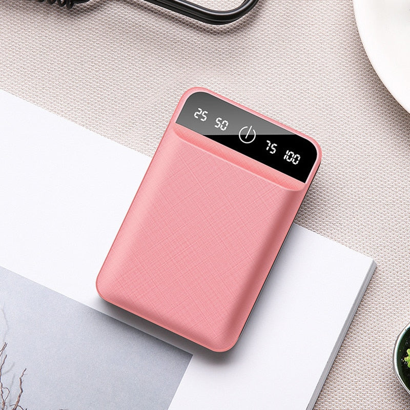 CJD-A1 20000mAh Mini Power Bank, Portable Dual USB Fast Charger for Phones eprolo