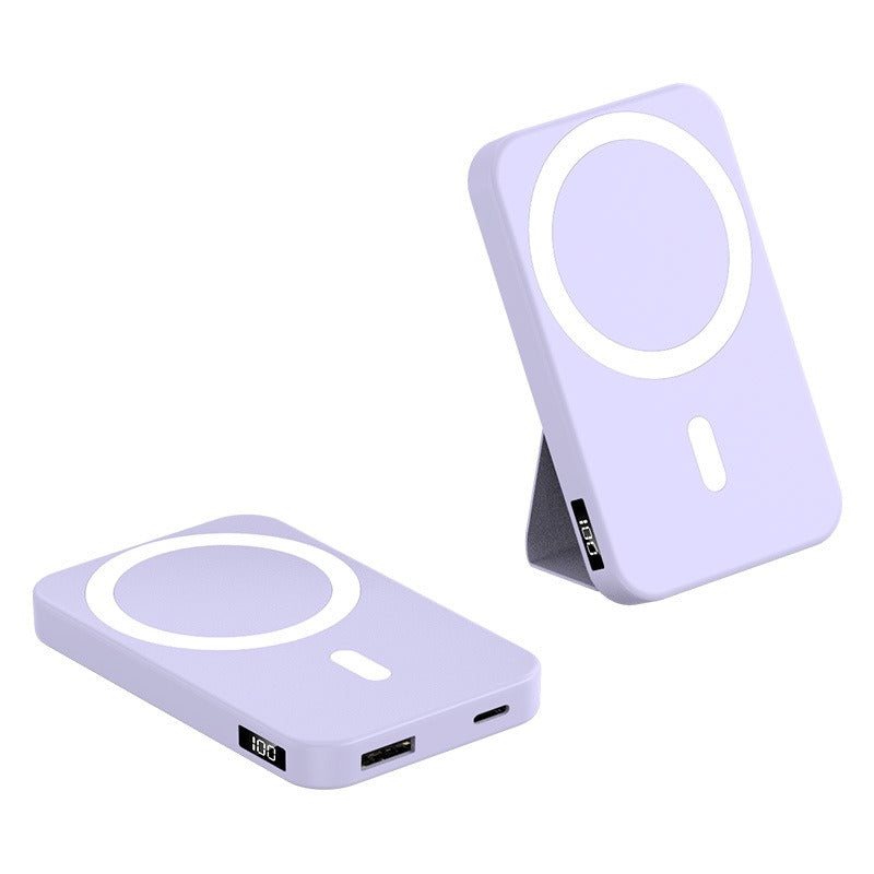 A27-1 10000mAh Magnetic Wireless Power Bank 22.5W Fast-Charger & Stand - Lumic Deals