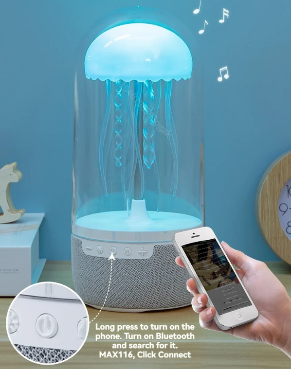 HM-116S Colorful Jellyfish Bluetooth Speaker with Lights & HiFi Stereo eprolo