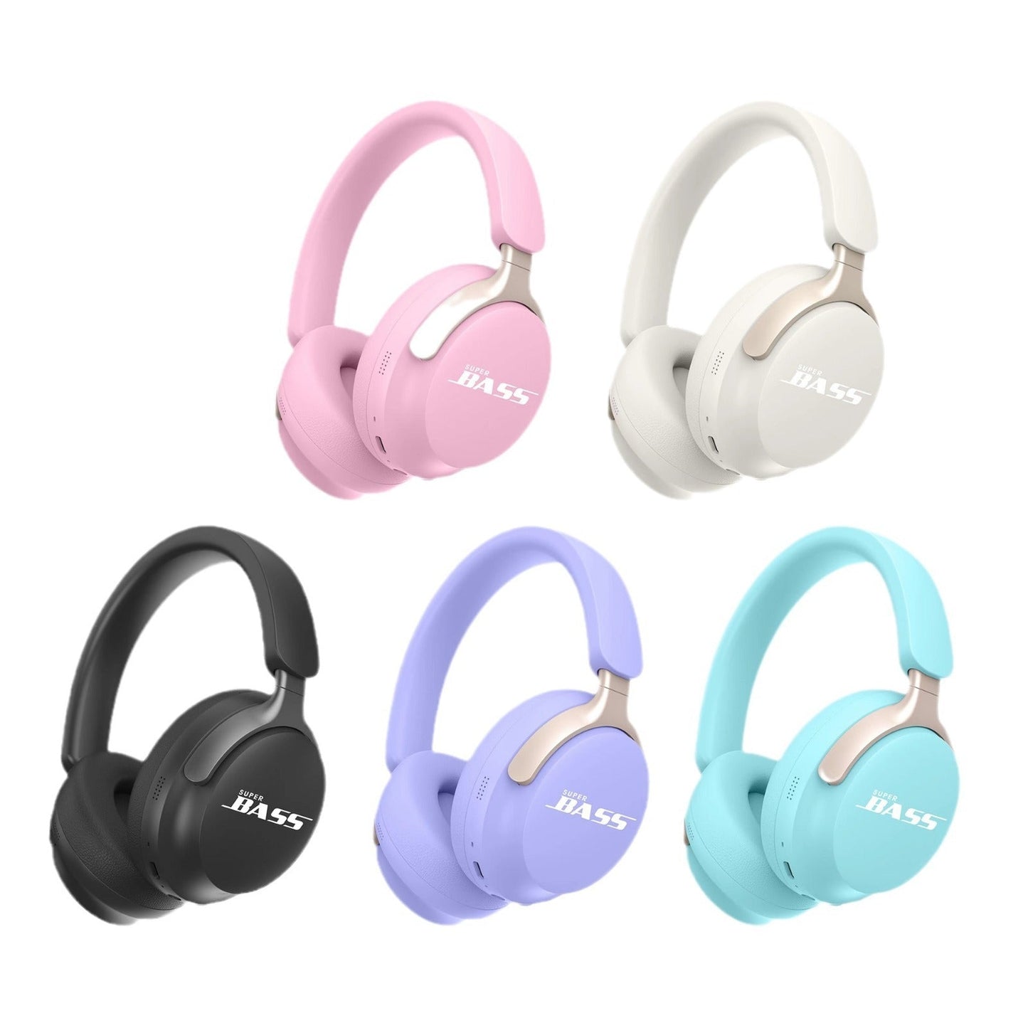 AKZ‑23 Wireless Bluetooth Headset 5 Macaron Colors Stereo FM SD Card eprolo