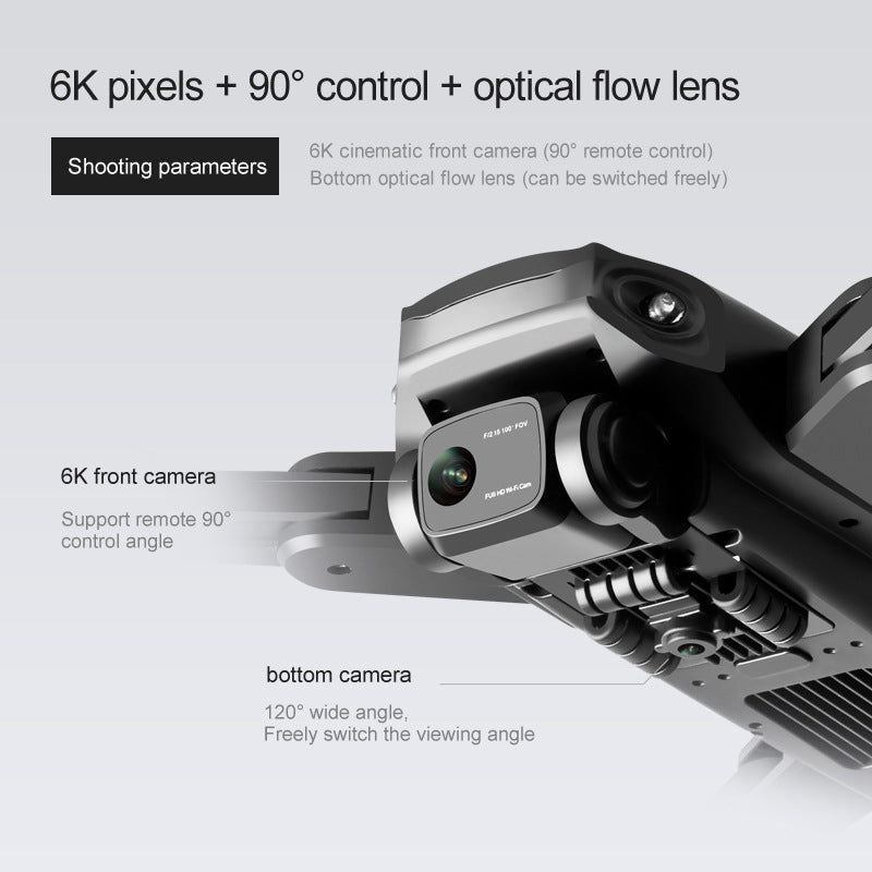 R20 Drone GPS 6K HD Dual-Camera Quadcopter w/ Optical Flow Positioning eprolo