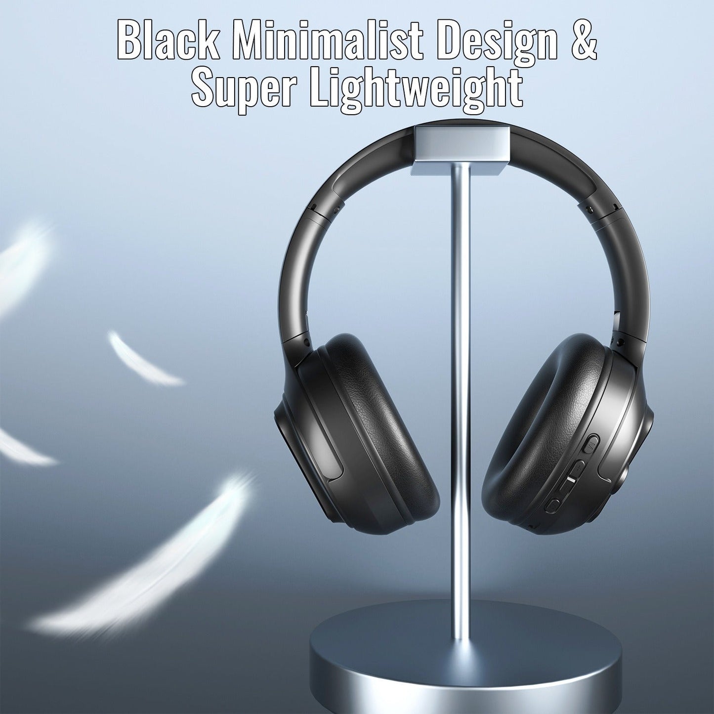 Head-Mounted Bluetooth Headset with Power Bank, Wireless Foldable Earphones eprolo