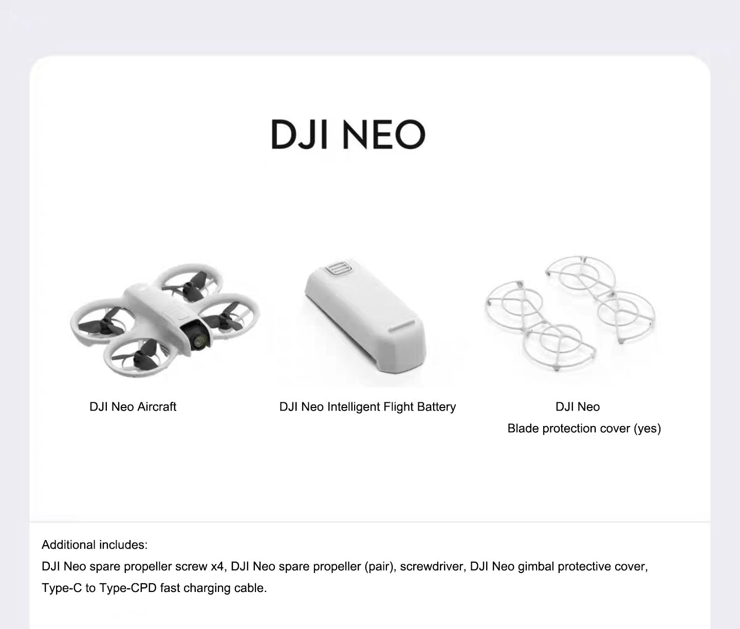 DJI Neo 4K AI Tracking Drone – Palm‑Launch 18 min Flight, 10 km Range eprolo