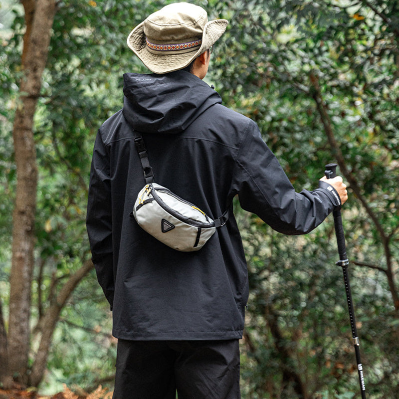 Hikeman Outdoor Waist Bag, Expandable, Lightweight, Waterproof for Hiking & Travel eprolo