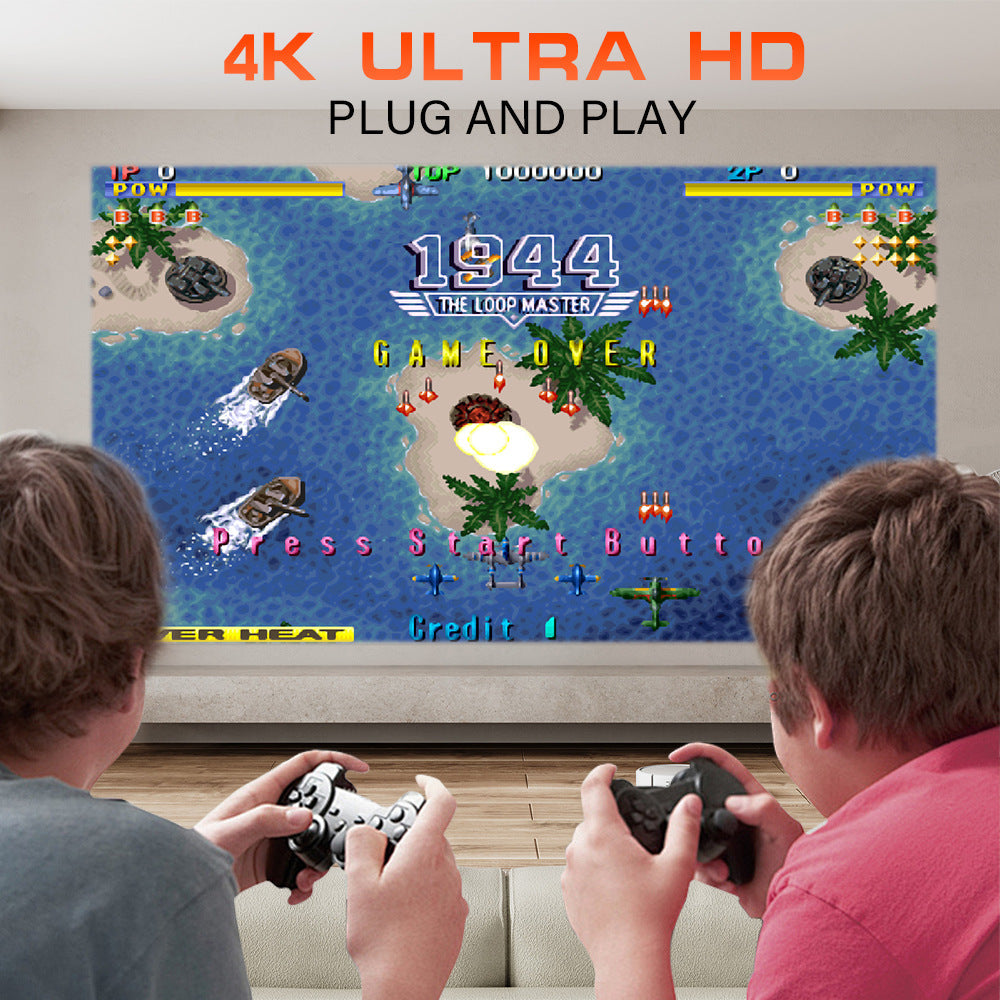 P30 MAX 4K Game Projector & Console, 36000+ Games, Wireless Controllers eprolo