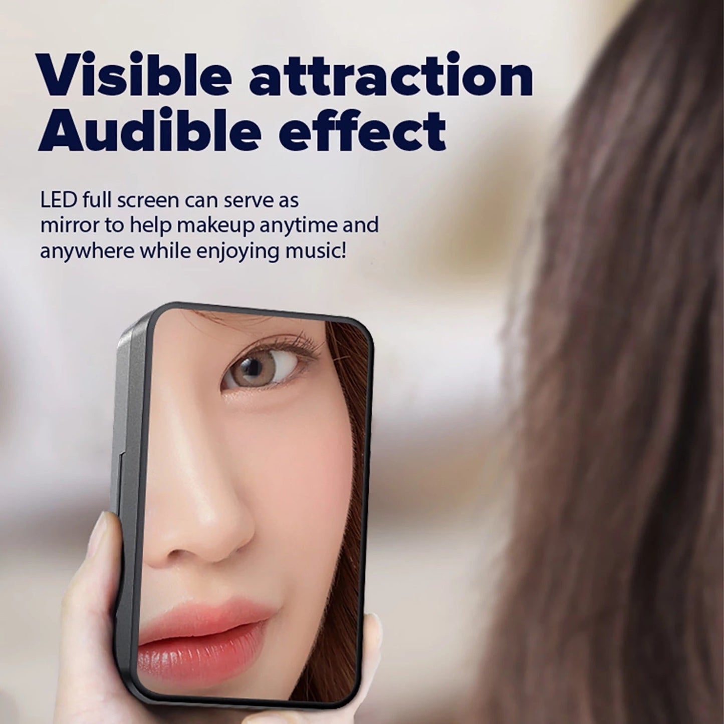 H3 HD Mirror Display Touch Bluetooth 5.0 Earphones with 3500mAh Power Bank Case eprolo