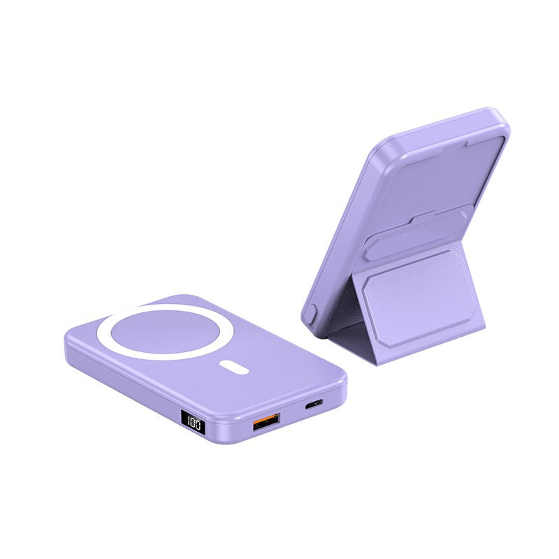 A27-1 10000mAh Magnetic Wireless Power Bank 22.5W Fast-Charger & Stand - Lumic Deals