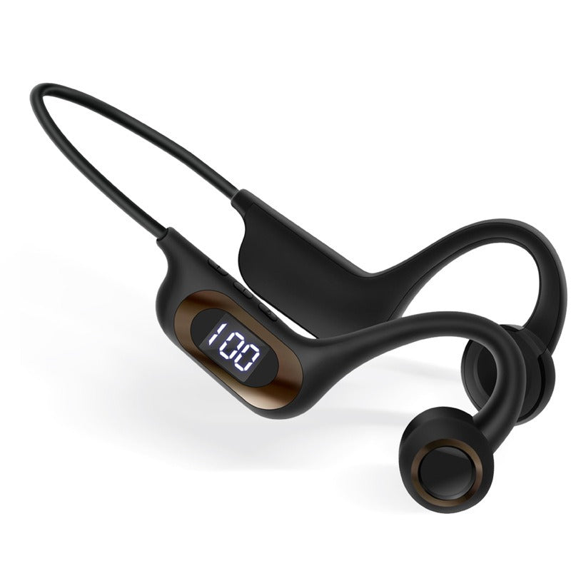 AKZ-G9 Bone Conduction Wireless Bluetooth Earphones w/ 18H Playback & TF Card eprolo