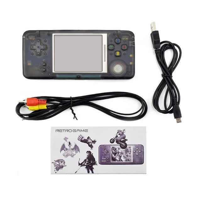 Long GBA Retro Handheld Console – 3.0" Screen, TV Out, 32GB Support eprolo