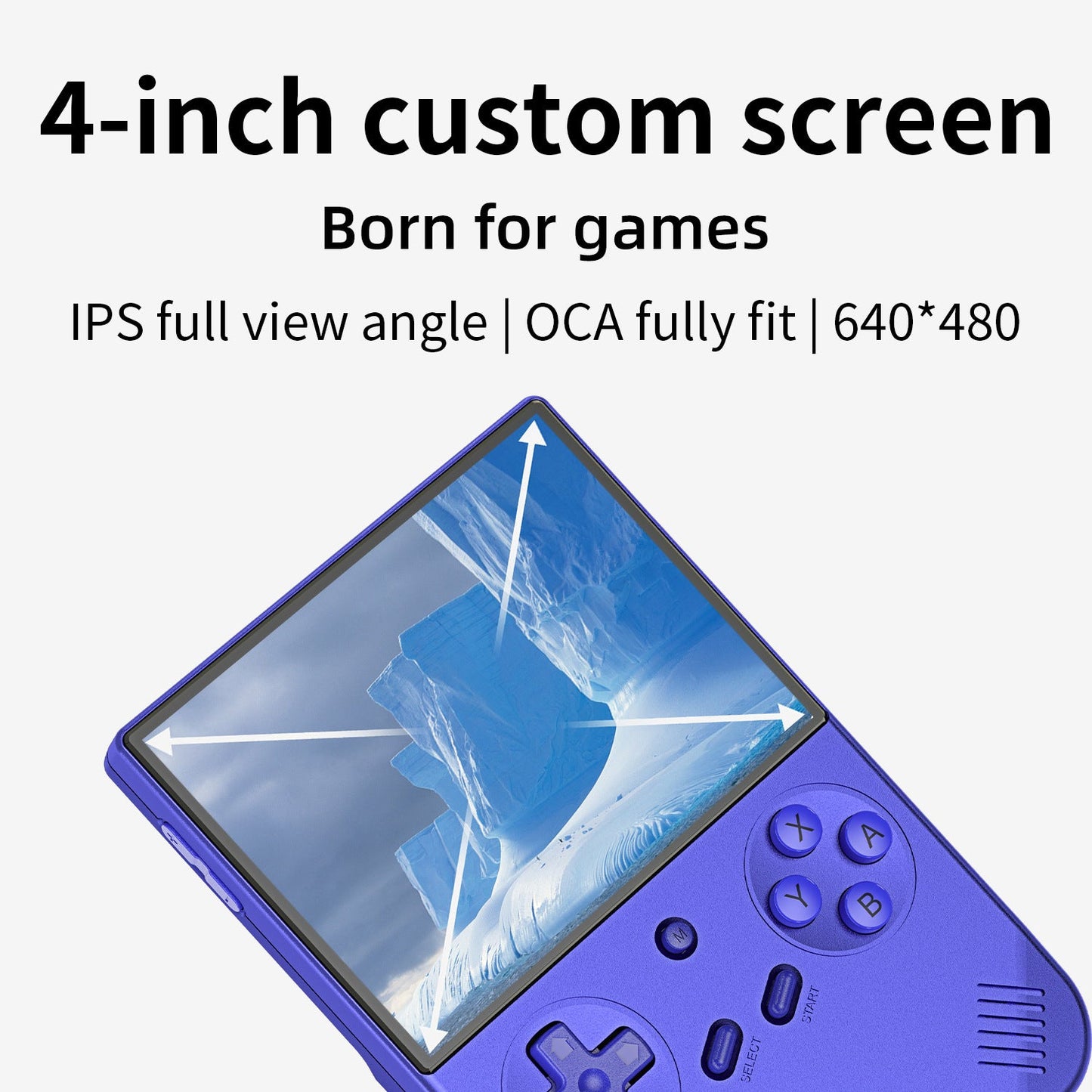 ANBERNIC RG 40XXV Retro Handheld Game Console with RGB Lighting, 5G WiFi eprolo