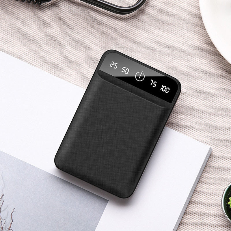 CJD-A1 20000mAh Mini Power Bank, Portable Dual USB Fast Charger for Phones eprolo