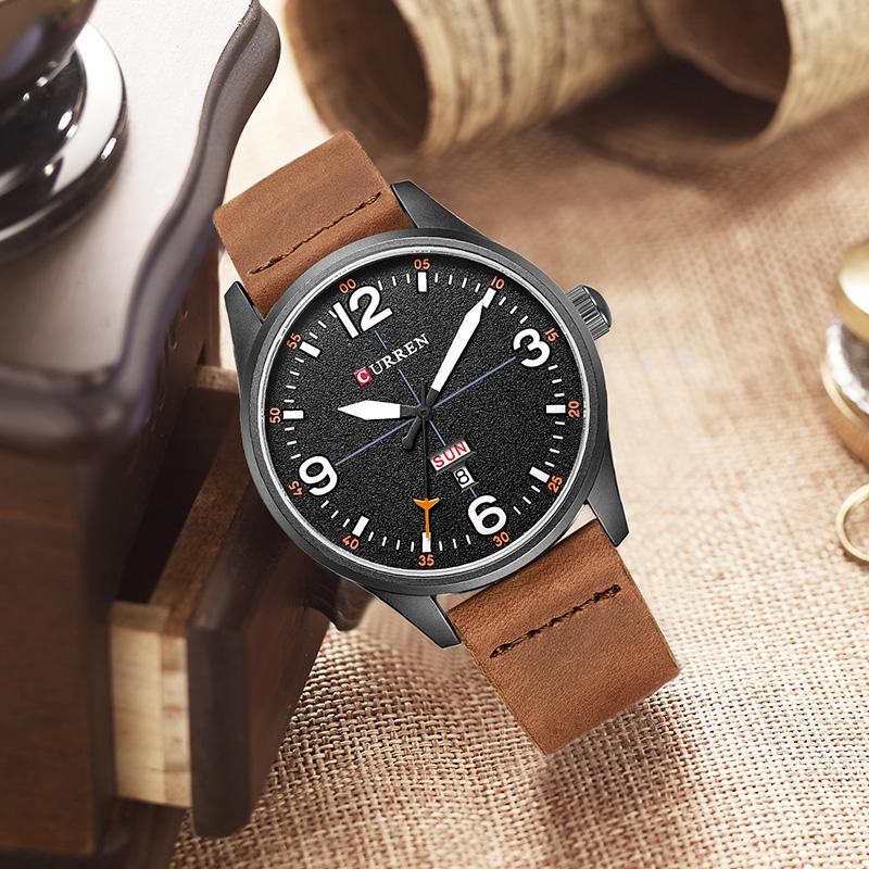 CURREN 8265 Men's Quartz Sports Watch, 45mm Luxury Fashion Chronograph Watch eprolo