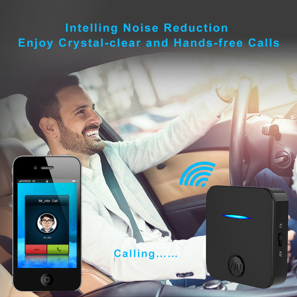 Bluetooth 5.3 AUX Adapter 2-in-1 Receiver Transmitter for Car/Home Audio eprolo