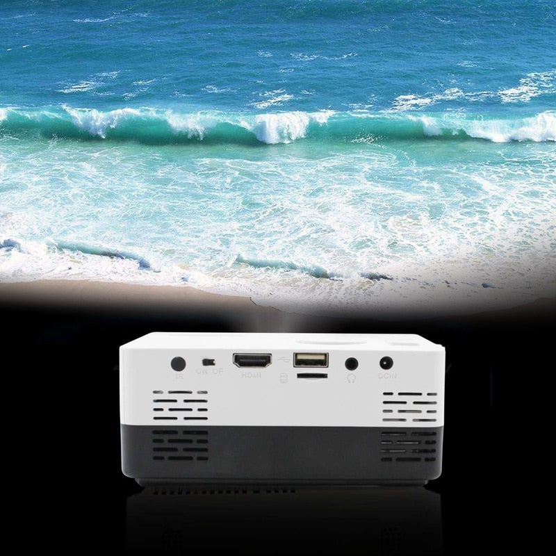 J15 1080P HD Mini LED Projector for Movies & Gaming Handheld Home Theater US Plug eprolo
