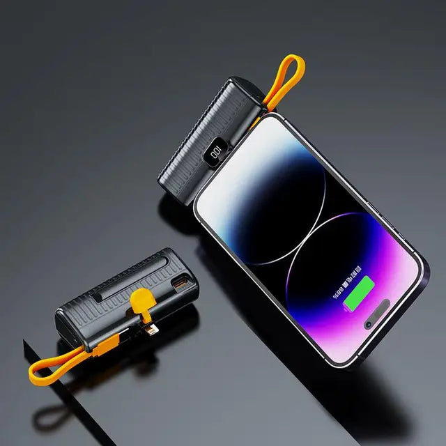 Mini 3000mAh/5000mAh Power Bank Built-in Cable for iPhone & Type-C Devices eprolo