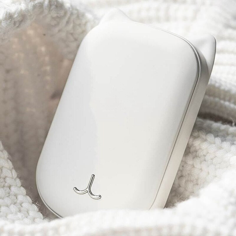 USB Rechargeable Hand Warmer & 3600mAh Power Bank, Portable Mini Heater for Winter eprolo
