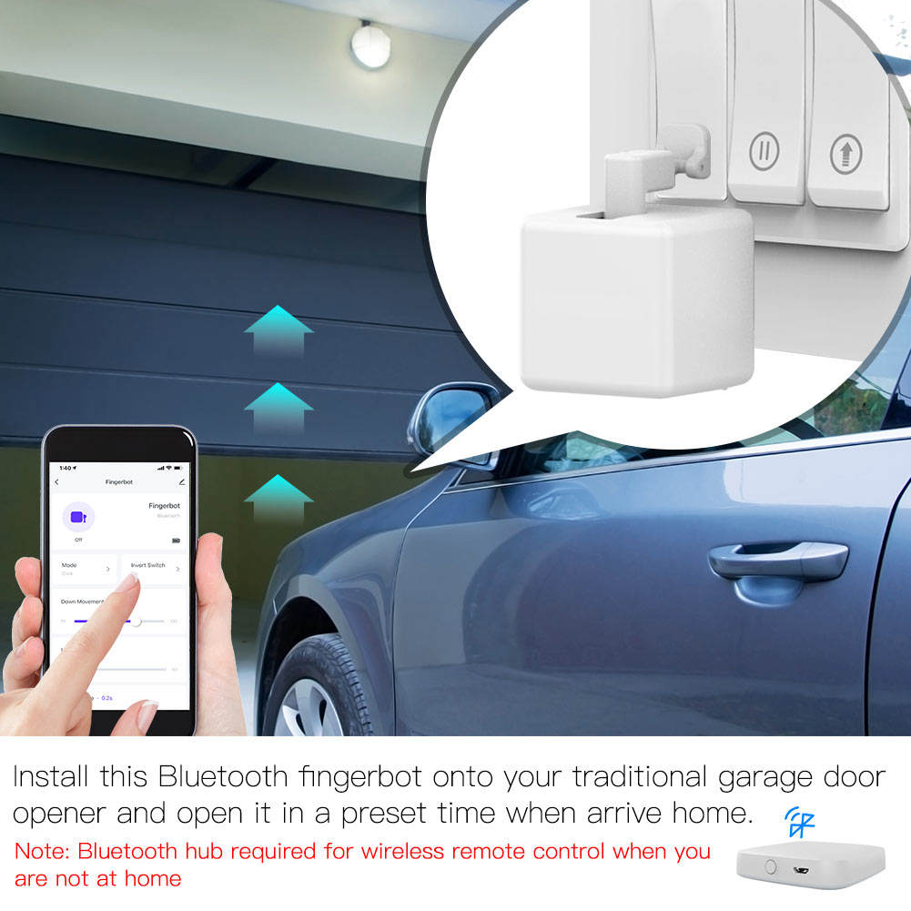 Smart Bluetooth Fingerbot for Home Automation, Alexa & Google Assistant Compatible eprolo