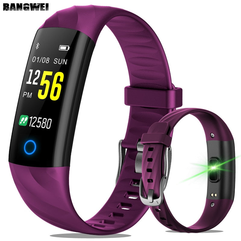 LIGE BANGWEI Smartwatch for Women, IP68 Waterproof Fitness Tracker with Heart Rate Monitor, Sleep Tracking eprolo